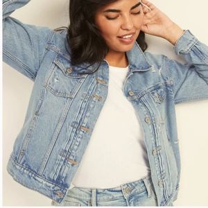 Old Navy Denim Jean Jacket Light Wash 100% cotton